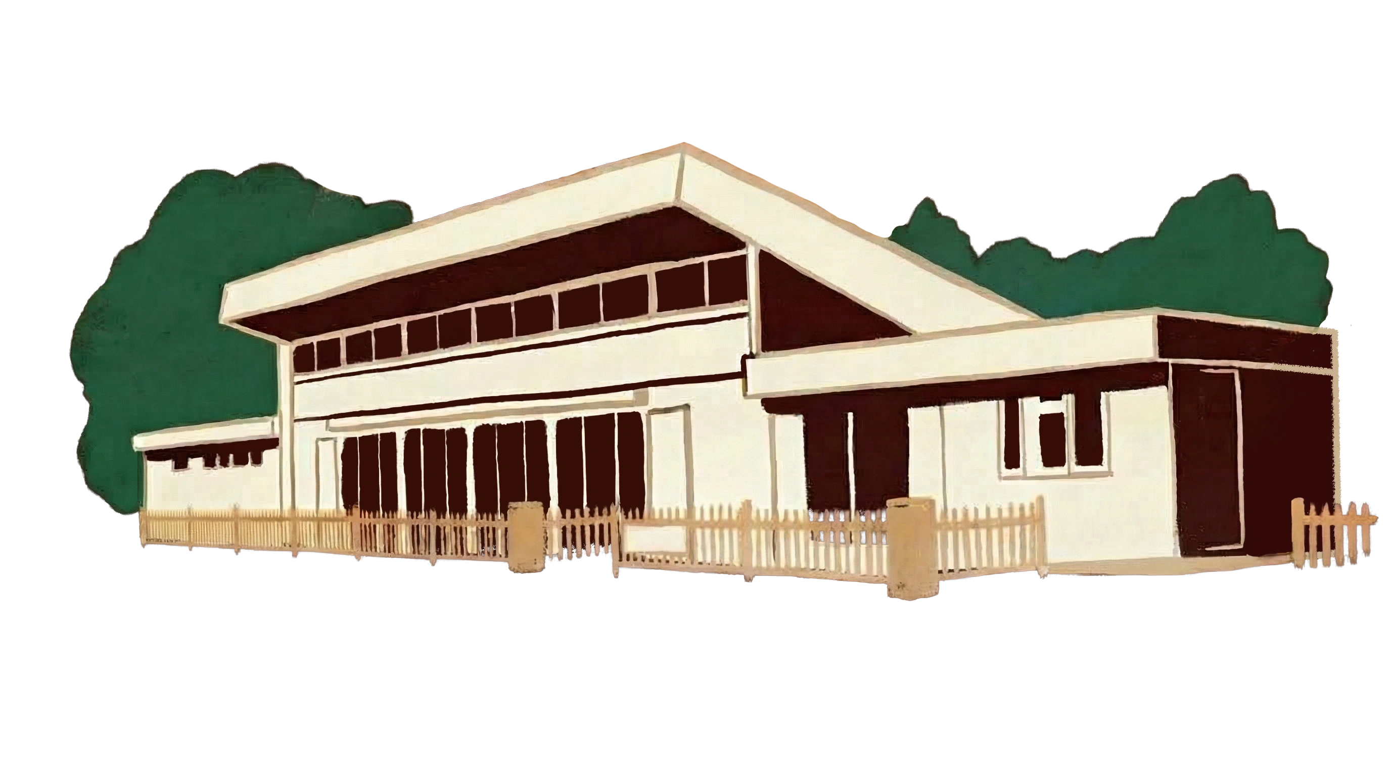Illustration of people enjoying coffee at a cafe